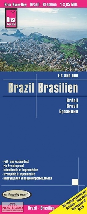 BRAZIL | Reise Know-How road map