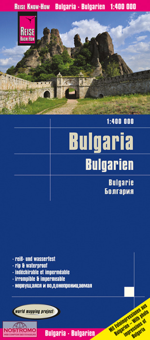 BULGARIE | carte routière Reise Know-How