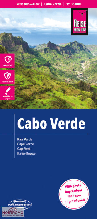 CAP-VERT | carte routière Reise Know-How