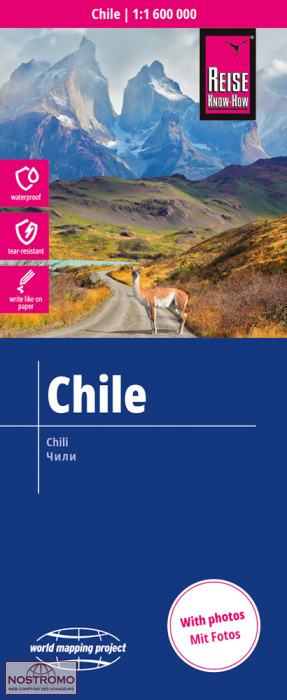 CHILE | Reise Know-How road map