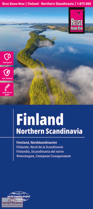 FINLAND - NORTHERN SCANDINAVIA | Reise Know-How road map
