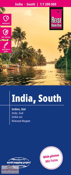 INDIA SOUTH | Reise Know-How road map