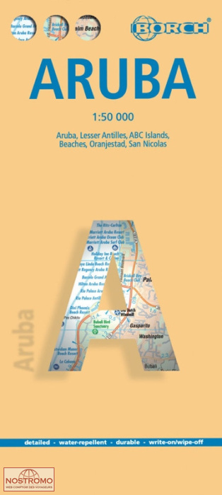 ARUBA | Borch travel map