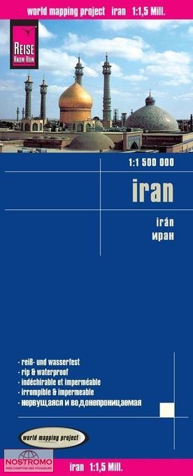 IRAN | carte routière Reise Know-How
