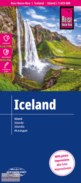 ICELAND | Reise Know-How road map