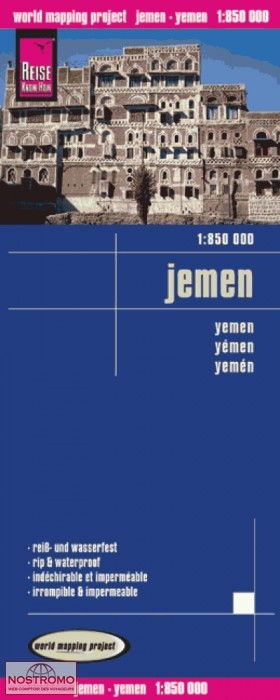YÉMEN | carte routière Reise Know-How