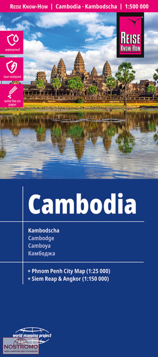 CAMBODIA | Reise Know-How road map