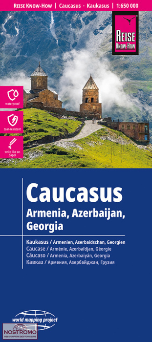CAUCASUS | Reise Know-How road map