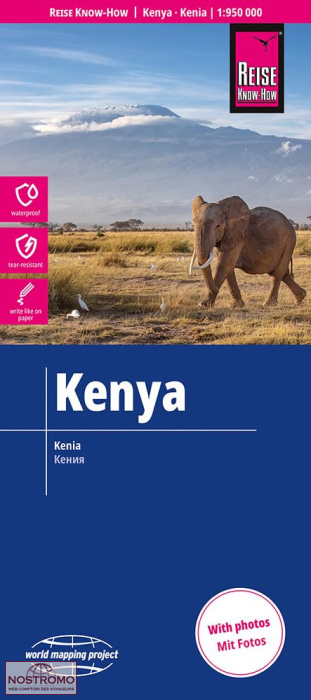 KENYA | Reise Know-How road map