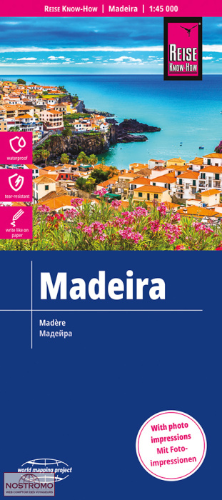 MADÈRE | carte routière Reise Know-How