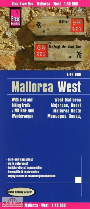 MAJORQUE OUEST | carte routière Reise Know-How