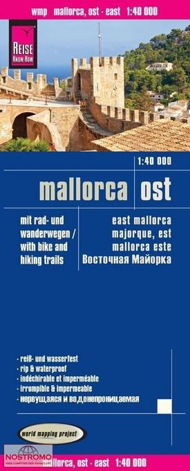 MAJORQUE EST | carte routière Reise Know-How