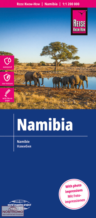 NAMIBIA | Reise Know-How road map