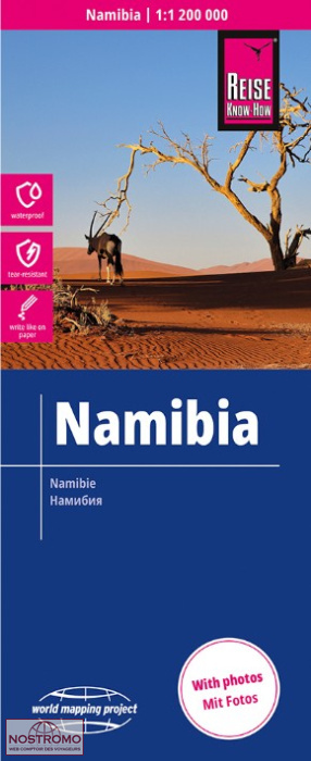 NAMIBIA | Reise Know-How road map