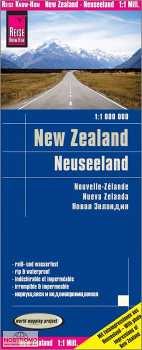 NOUVELLE-ZÉLANDE | carte routière Reise Know-How