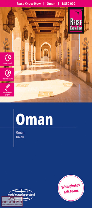OMAN | carte routière Reise Know-How