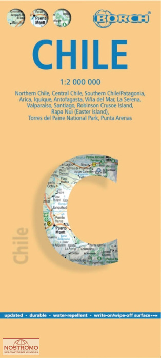 CHILI | carte touristique Borch