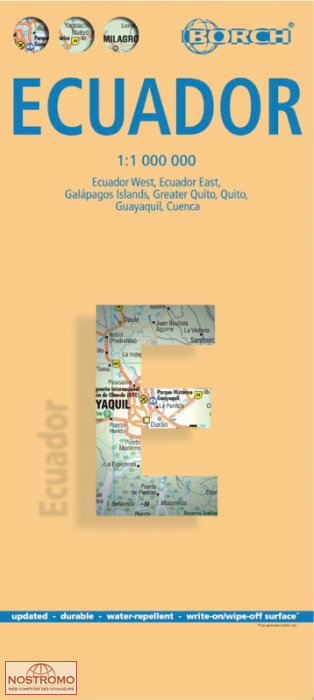 ECUADOR | Borch travel map
