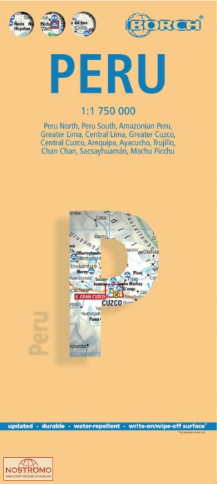 PERU | Borch travel map