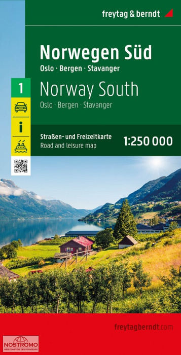 01 NORWAY SOUTH | Freytag & Berndt road map