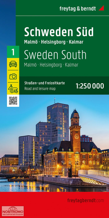 1 SOUTHERN SWEDEN | Freytag & Berndt road map