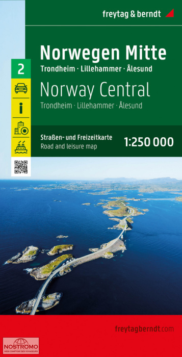02 NORWAY CENTRAL | Freytag & Berndt road map
