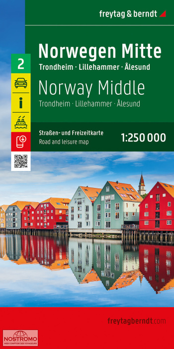 02 NORWAY CENTRAL | Freytag & Berndt road map