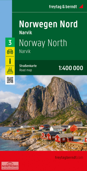03 NORVÈGE NORD | carte routière Freytag & Berndt