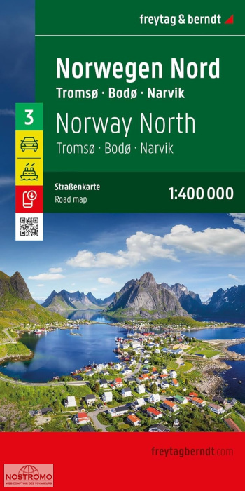 03 NORWAY NORTH | Freytag & Berndt road map