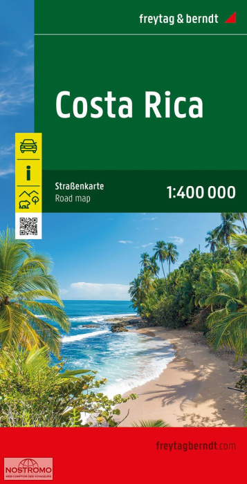 COSTA RICA | carte routière Freytag & Berndt