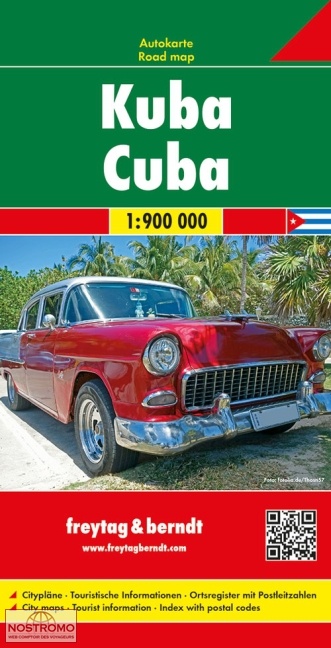 CUBA | carte routière Freytag & Berndt