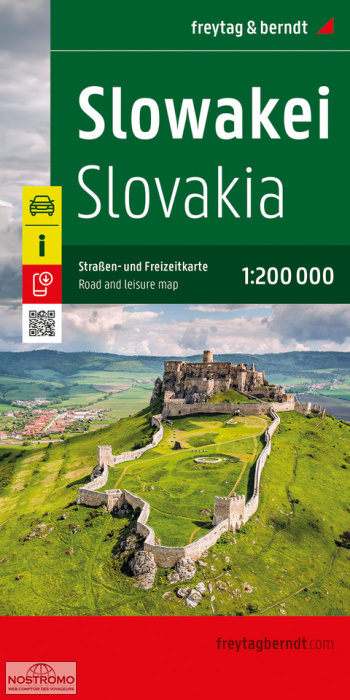 SLOVAQUIE | carte routière Freytag & Berndt