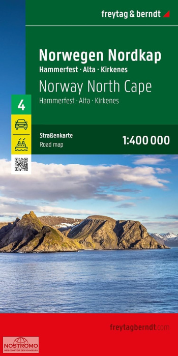 04 NORWAY - NORTH CAPE | Freytag & Berndt road map