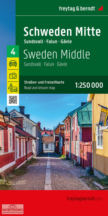 4 CENTRAL SWEDEN | Freytag & Berndt road map