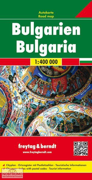 BULGARIE | carte routière Freytag & Berndt
