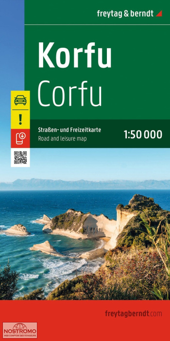 CORFU | Freytag & Berndt travel map