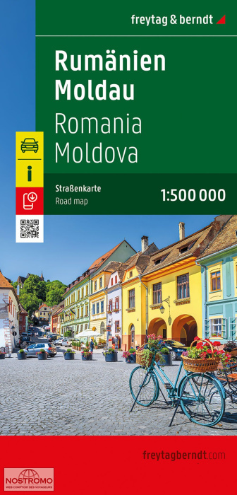 ROMANIA - MOLDOVA | Freytag & Berndt road map