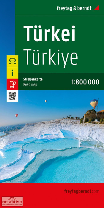 TURQUIE | carte routière Freytag & Berndt