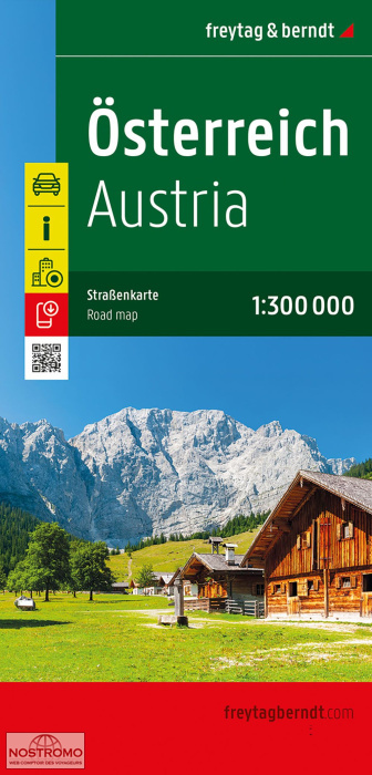 AUTRICHE | carte routière Freytag & Berndt