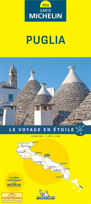 363 APULIA | Michelin road map