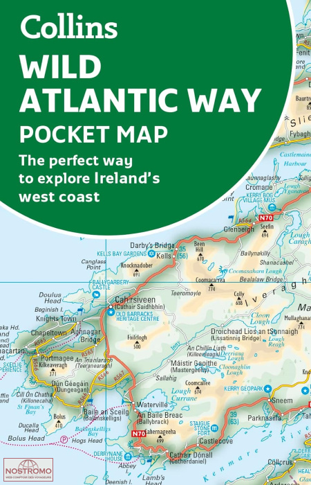 WILD ATLANTIC WAY | Collins travel map