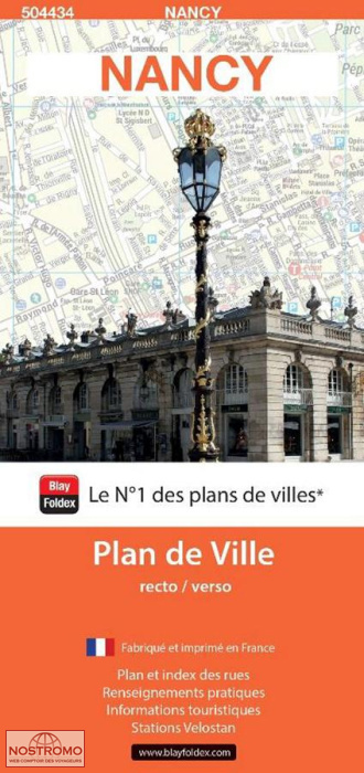 NANCY | Blay Foldex street map