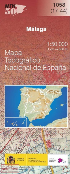 1053 MÁLAGA | CNIG topographical map