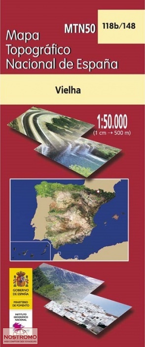118B/148 VIELHA | CNIG topographical map
