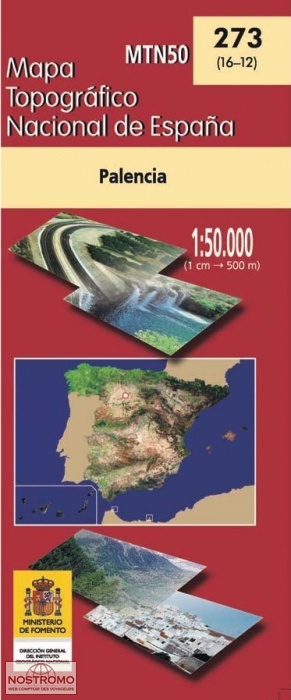 273 PALENCIA | carte topographique CNIG