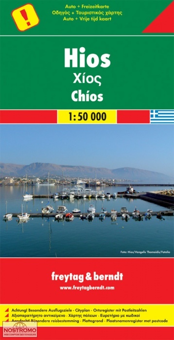 CHIOS | Freytag & Berndt travel map