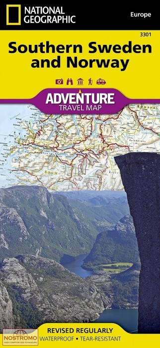 SOUTHERN SWEDEN & NORWAY | National Geographic travel map