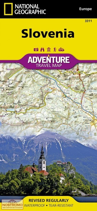 SLOVENIA | National Geographic travel map