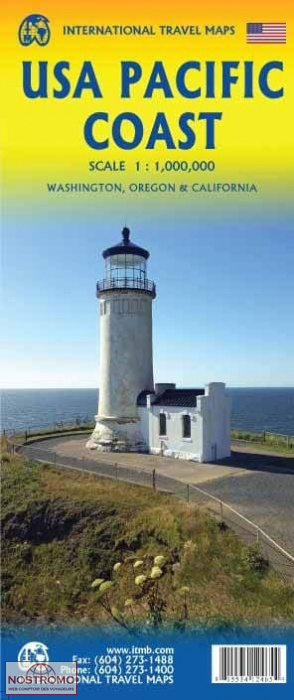 USA PACIFIC COAST | ITMB travel map