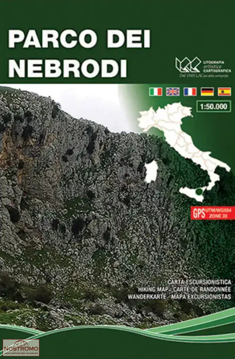 PARCO DEI NEBRODI | LAC hiking map